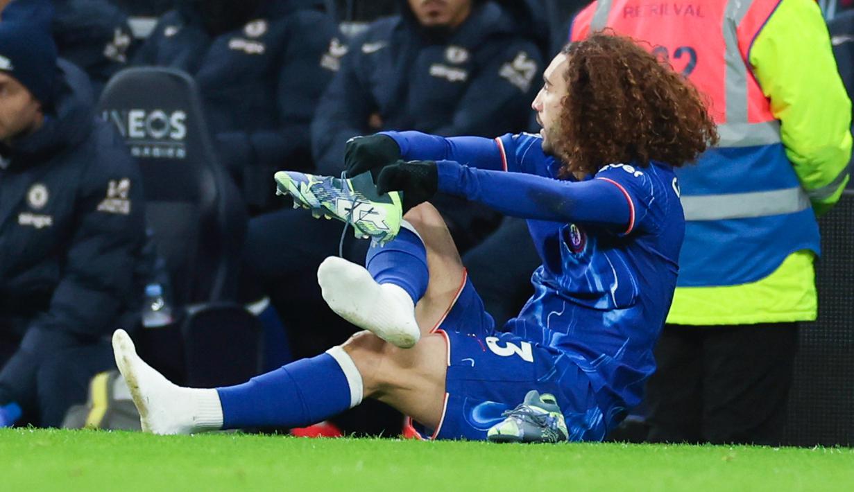 Chelsea sukses menggulung Tottenham pada laga lanjutan Premier League 2024/25. Bermain di Tottenham Hotspur Stadium, Minggu (8/12/2024) malam WIB, mereka menang dengan skor 4-3. (AP Photo/Ian Walton)