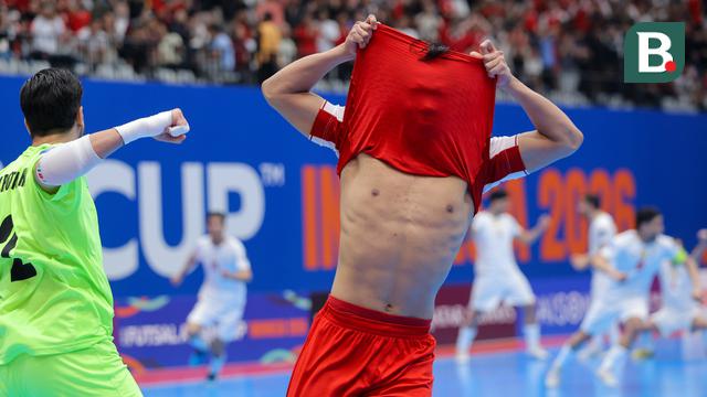 Foto: Berikan Perlawanan hingga Titik Darah Penghabisan, Timnas Futsal Indonesia Tunduk dari Iran Melalui Adu Penalti di Piala Asia