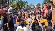 Demo Tolak Larangan Sound Horeg di Pati Berakhir Ricuh