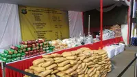 Ganja, Sabu dan Ekstasi Rp 312 M Dimusnahkan Polda Metro Jaya