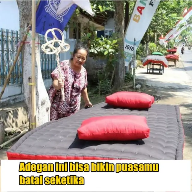 meme nunggu bedug maghrib