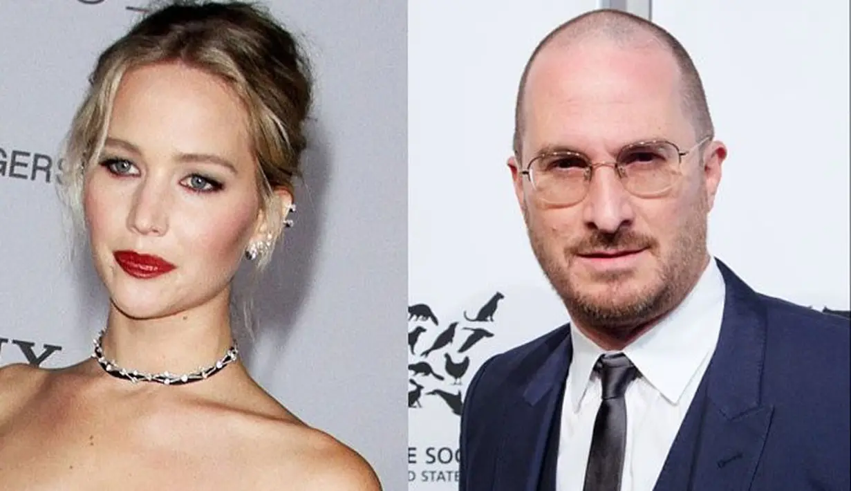 Pasangan Jennifer Lawrence dan Darren Aronofsky, pasangan yang memiliki perbedaan usia 22 tahun ini nampaknya selalu bisa mengatasi perbedaan yang ada di antara mereka. Bahkan disiarkan akan segera menikah. (doc. Ace Showbiz)