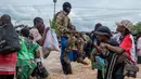 Sekitar 30 orang dinyatakan tewas dalam bencana banjir yang merendam Kinshasa, Republik Demokratik Kongo. (Hardy BOPE/AFP)