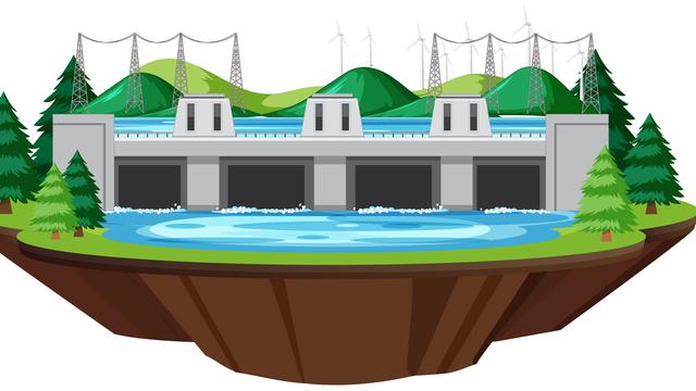 Ilustrasi PLTA
