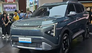 KIA Kenalkan Carens EV di GIIAS 2026, MPV Crossover Listrik untuk Keluarga
