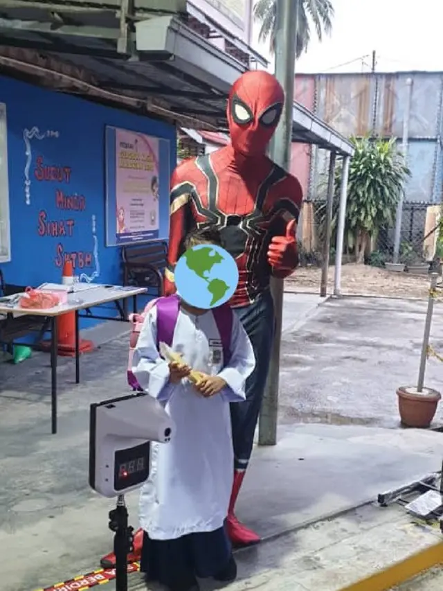 Kreatif, 7 Potret Maskot Untuk Sambut Anak Sekolah di Malaysia