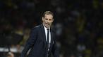 Terlalu nyaman di kursi kepelatihan Juventus satu diantara alasan Allegri menolah tawaran Perez. Satu ambisi yang belum ia peroleh adalah menjuarai Liga Champions yang gagal di dua kesempatan final. (AFP/Filippo Monteforte)