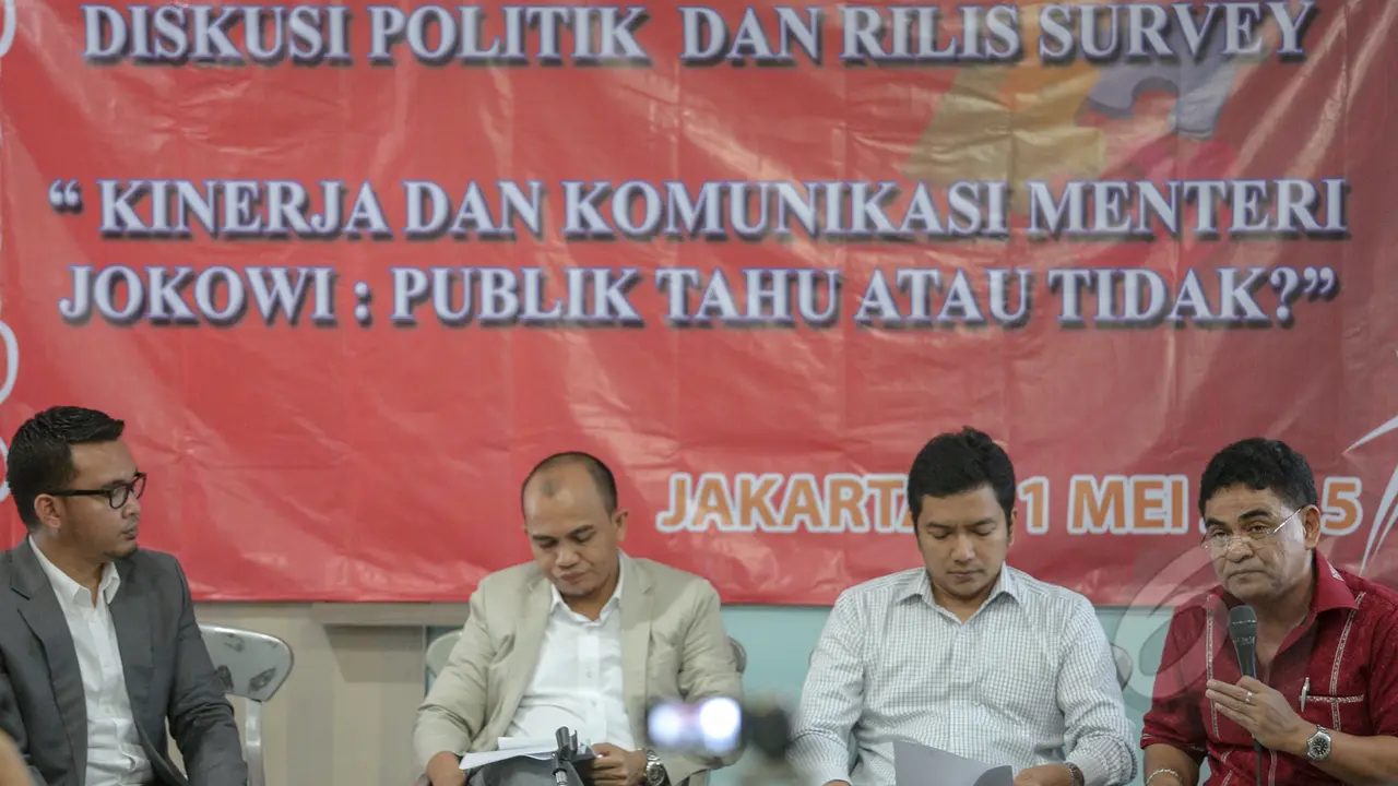 Ini Hasil Riset Kinerja Kabinet Kerja Jokowi-JK