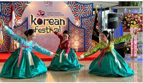 Korean Festival 2023 Season 2 di Tangerang Hadirka Beragam Produk dan Budaya Korea.&nbsp; foto: istimewa
