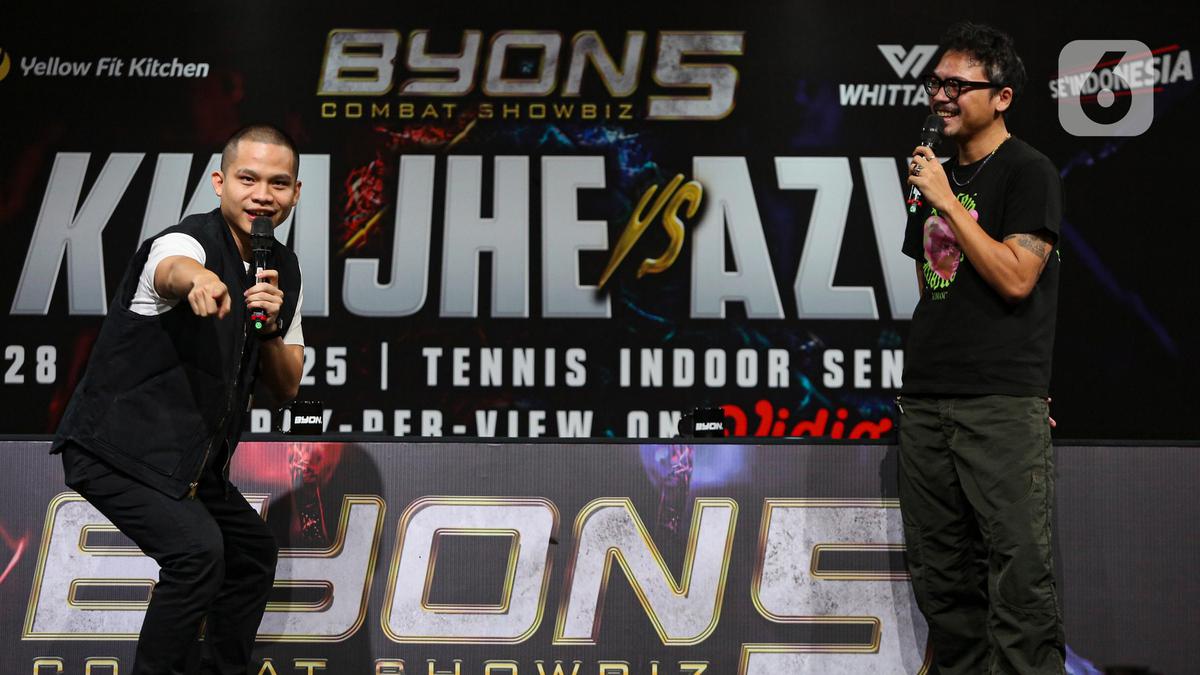 Tayang di Vidio, BYON Combat Showbiz Vol.5 Tampilkan Pertarungan Seru Antara Kkajhe vs Aziz Calim