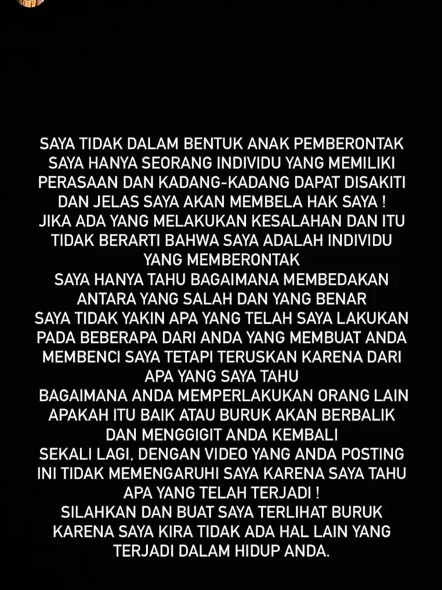 Klarifikasi Lolly anak Nikita Mirzani soal mabuk di Inggris. (Foto: Dok. Instagram @1aurabd)