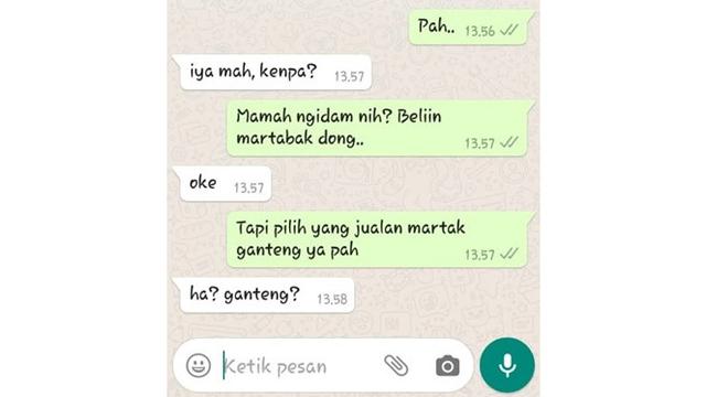 5 Chat Ibu Hamil Lagi Ngidam Ini Bikin Geleng Kepala