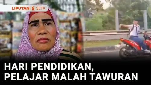 VIDEO: Miris! Dua Kelompok Pelajar Tawuran di Cipayung Jaktim saat Momen Hari Pendidikan