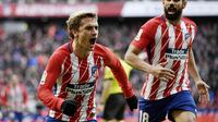 5. Antoine Griezmann (Atletico Madrid) - 16 Gol (1 Penalti). (AFP/Pierre-Philippe Marcou)