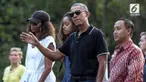 Hotel Mandarin Oriental di kawasan Jakarta Pusat dijaga aparat kepolisian. Presiden ke-44 Amerika Serikat, Barack Obama, dan keluarga akan menginap di hotel ini. 