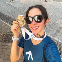 Ussy Sulistiawaty ikut maraton (Instagram/ussypratama)