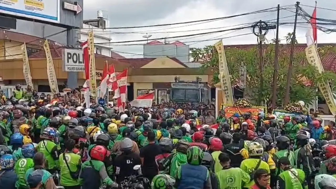Demo Ojol Sukabumi
