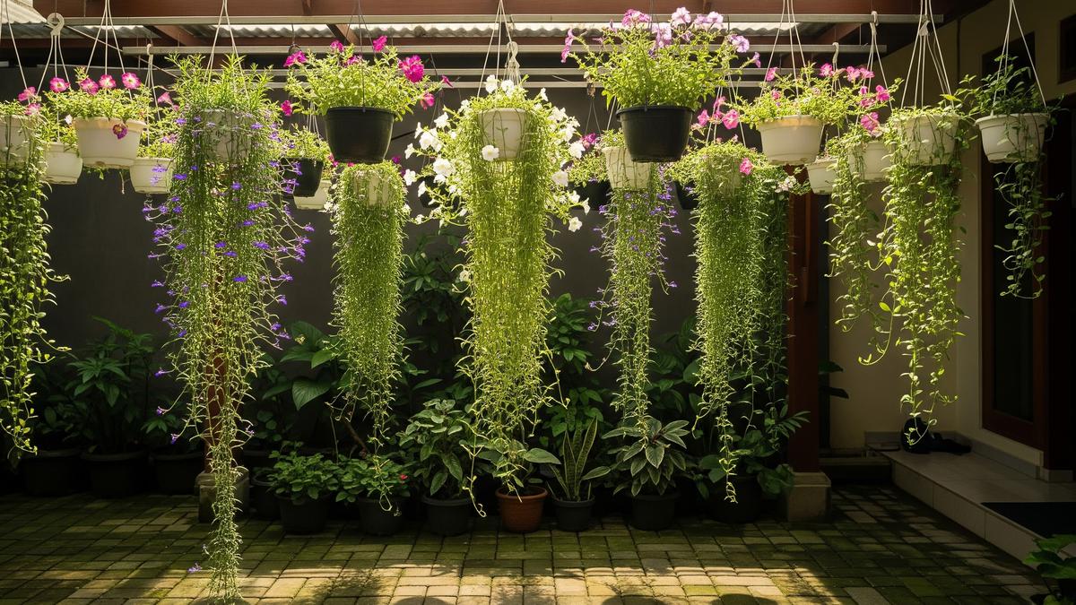 7 Ide Model Kebun Mini untuk Halaman Paving Tanpa Tanah, Praktis dan Estetik