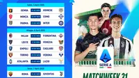 Temukan jadwal streaming Serie A 2024/25 pada matchweek ke 31 di Vidio akhir pekan ini. Jangan lupa saksikan pertandingan dari Serie A pada matchweek ke 31 di akhir pekan ini hanya di layanan OTT Vidio. (sum. doc. vidio.com)