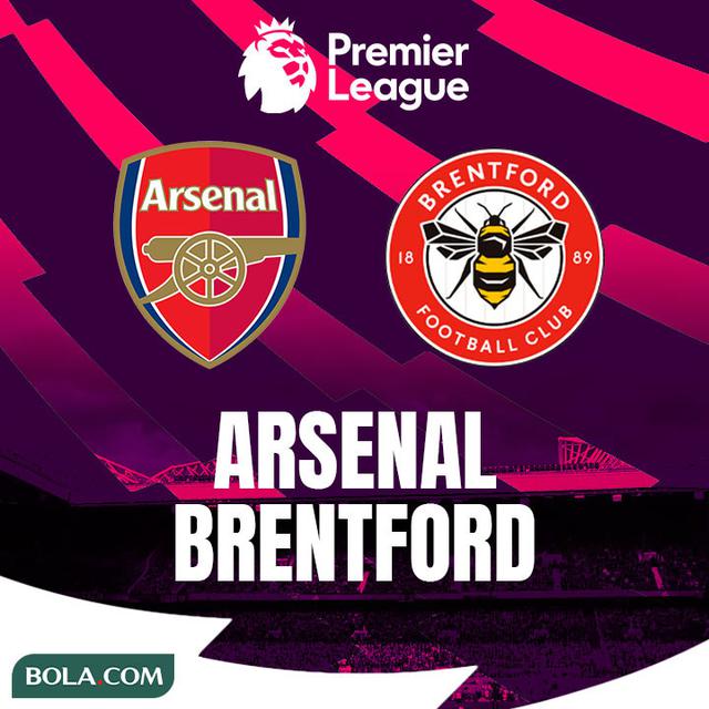 Liga Inggris - Arsenal Vs Brentford
