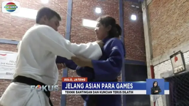 Atlet judo tunanetra Melinda Artia Garini diharapkan mampu meraih medali emas untuk kontingen Indonesia.