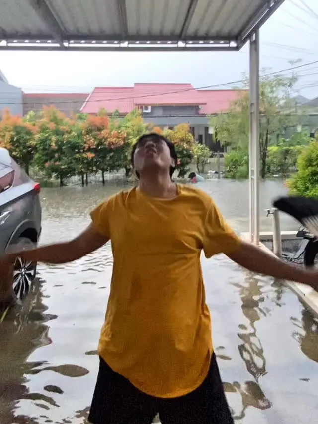 Rumah Komika Apos Hutagaol di Bekasi Kembali Kebanjiran, Belum 6 Bulan Sudah Dua Kali Terendam