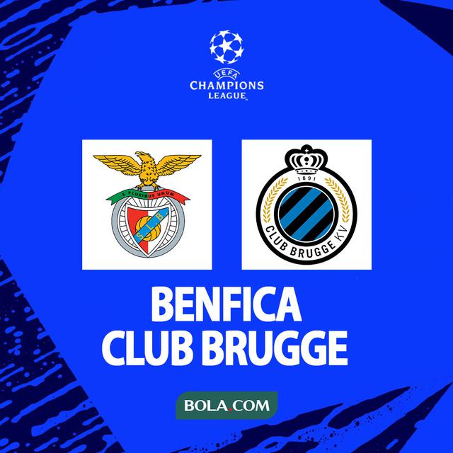 Liga Champions - Benfica vs Club Brugge