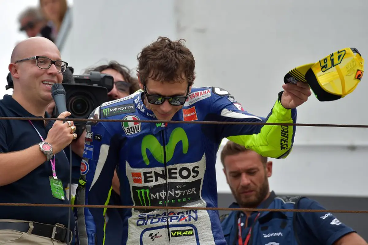 Valentino Rossi (AFP PHOTO / VINCENZO PINTO)