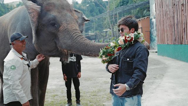 7 Potret Atta Halilintar Ajak Keluarga Liburan, Ameena Berani Naik Kuda Poni