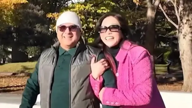 Momen Tak Terduga, Maia Estianty dan Irwan Mussry Diusir Saat Foto Depan Tokyo Tower. (instagram/maiaestiantyreal)
