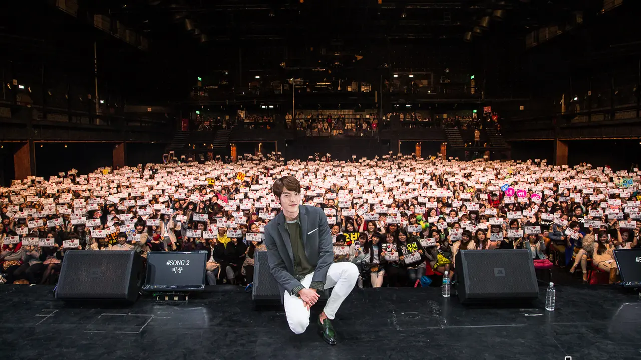 Kim Woo Bin Tak Sabar Sapa Penggemar di Indonesia