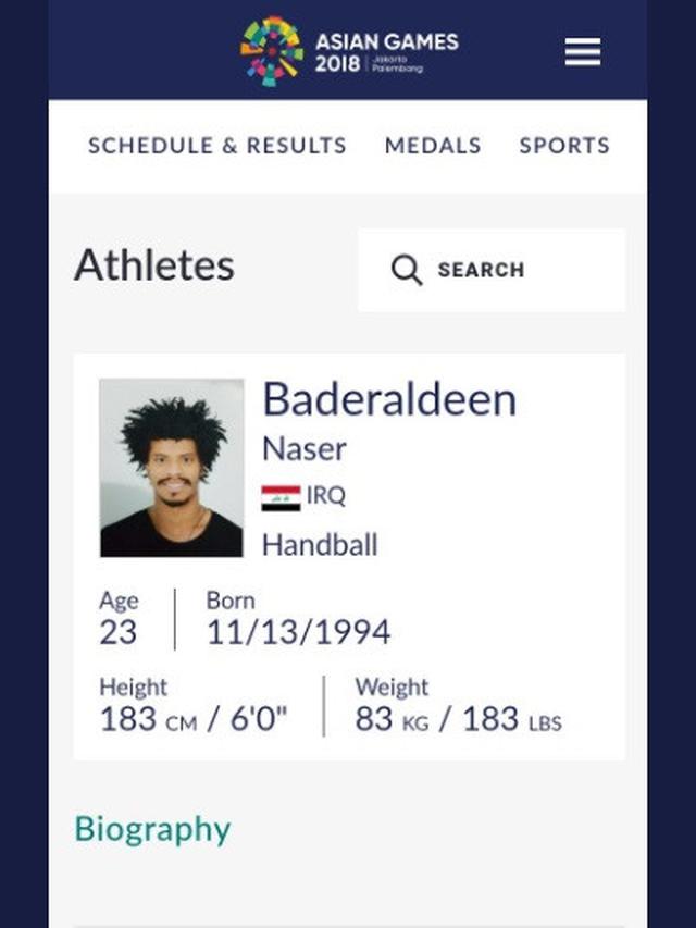 atlet Irak jadi viral (foto: Twitter/@Denandos6)