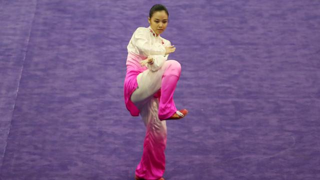 Lindswell Kwok, Wushu