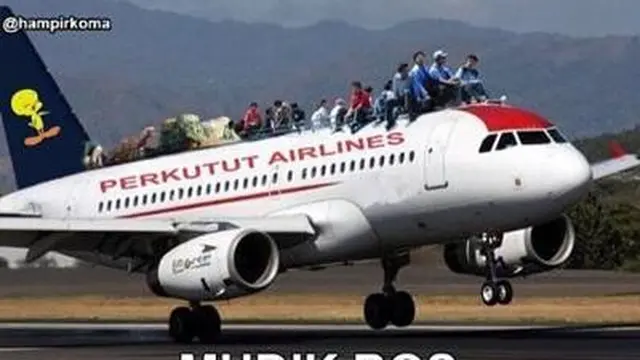 Meme mudik lebaran
