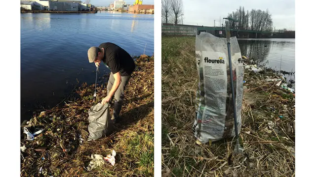 Proyek Pungut Sampah dari Seorang Pria Belanda