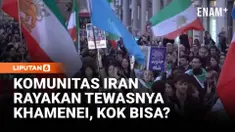 Sekitar 200 orang dari komunitas Iran di Italia menggelar aksi di pusat Kota Roma pada Selasa untuk mendukung serangan Amerika Serikat dan Israel terhadap Iran yang menewaskan Pemimpin Tertinggi Ayatollah Ali Khamenei.