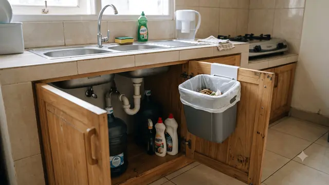 Desain Tempat Sampah Tersembunyi