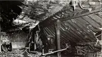 Hasil dari peristiwa kebakaran klub malam Rhythm di Natchez yang terjadi pada tahun 1940. (Sumber: theclio.com)