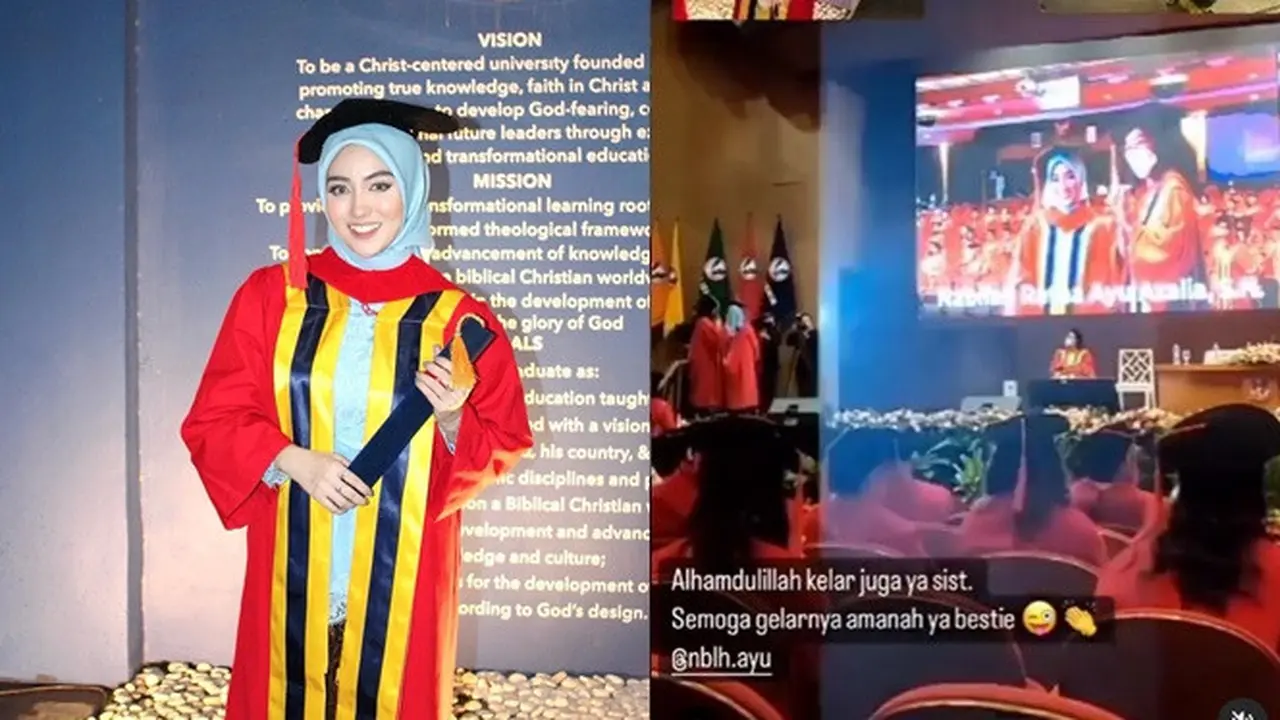 Lulus Kuliah 3,5 Tahun, Ini 7 Potret Wisuda Nabilah Ayu Eks JKT48