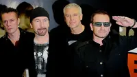 Grup band legendari U2 tampil di acara peluncuran iPhone 6.