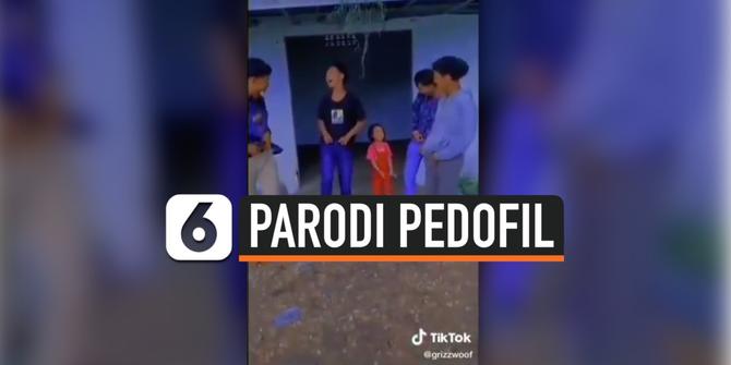 VIDEO: Dikecam, Pria Parodikan Pedofil Serta Libatkan Anak Kecil