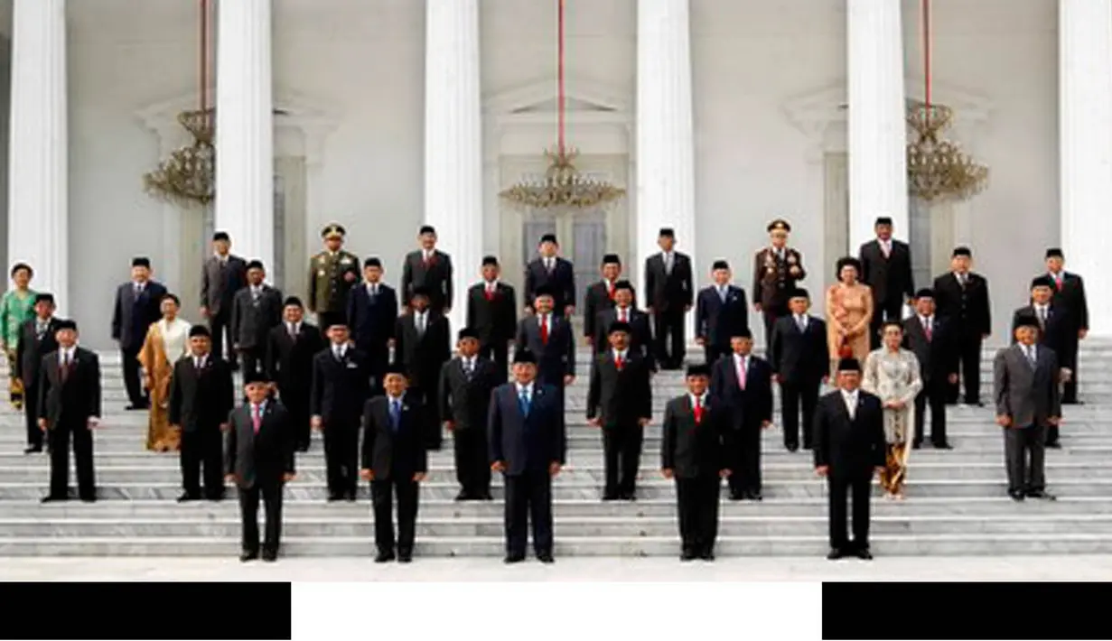 Ketika terpilih lagi menjadi presiden untuk periode keduanya, SBY yang dilantik pada 20 Oktober 2009,  mengumumkan Kabinet Indonesia Bersatu II sehari sesudahnya. (Istimewa)