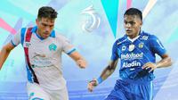 BRI Liga 1 - PSBS Biak Vs Arema FC - Duel Antarlini (Bola.com/Adreanus Titus)