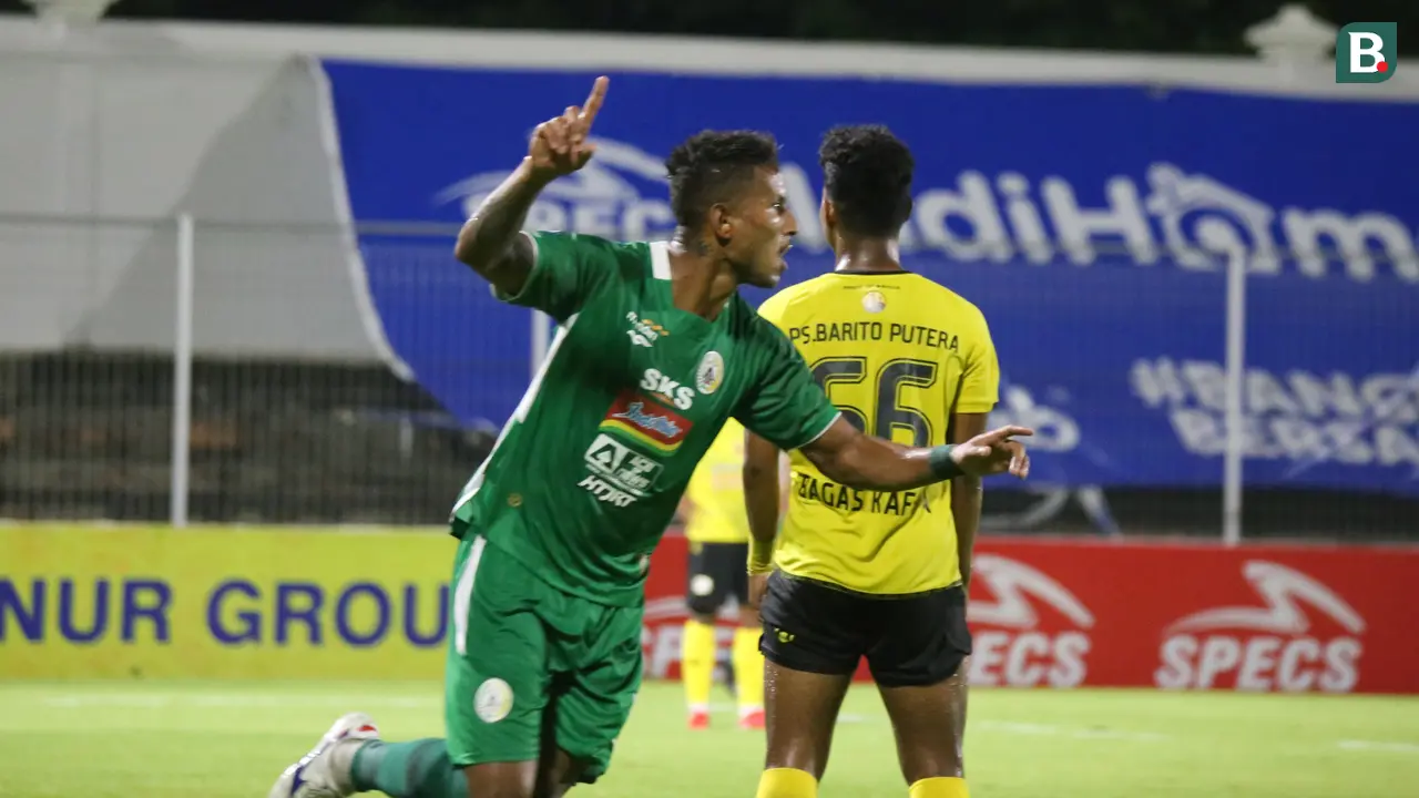 Foto: Gol Tunggal Wander Luiz ke Gawang Barito Putera di BRI Liga 1 Jadi Kado Penampilan ke-100 Bagus Nirwanto