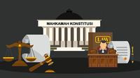 Ilustrasi Mahkamah Konstitusi atau MK (Liputan6.com/Triyasni)