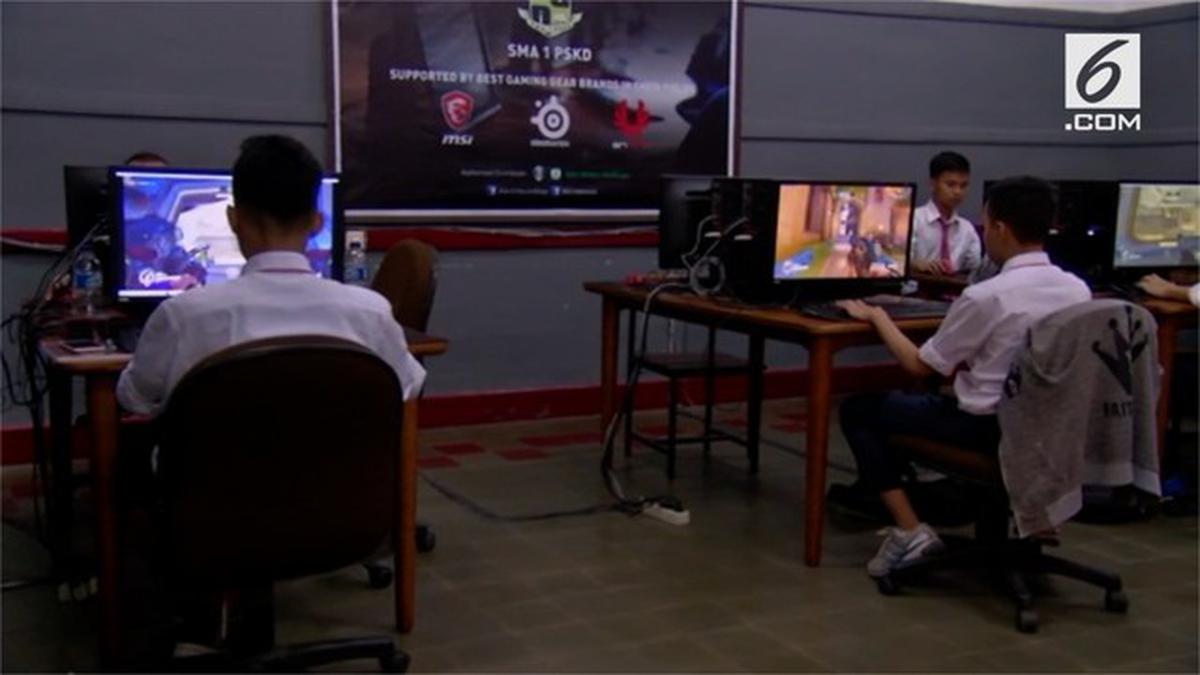 Video Sekolah Pertama Di Indonesia Usung Program Esports Tekno