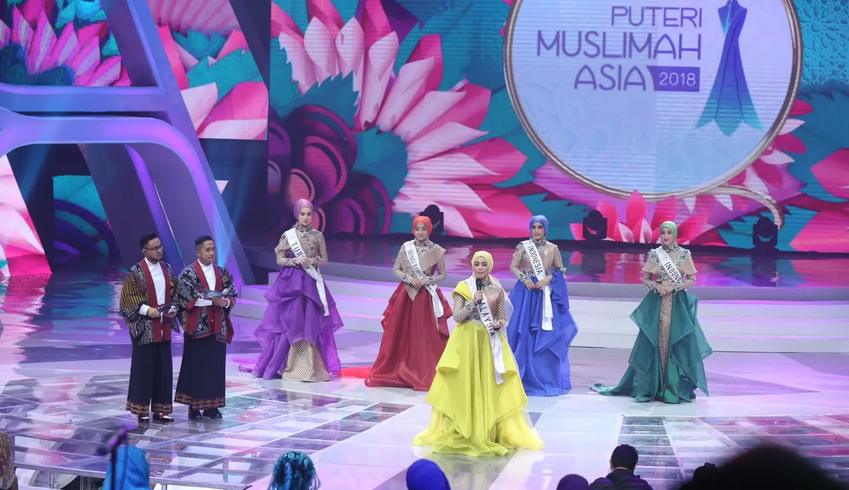 Lima Besar Finalis Puteri Muslimah Asia 2018