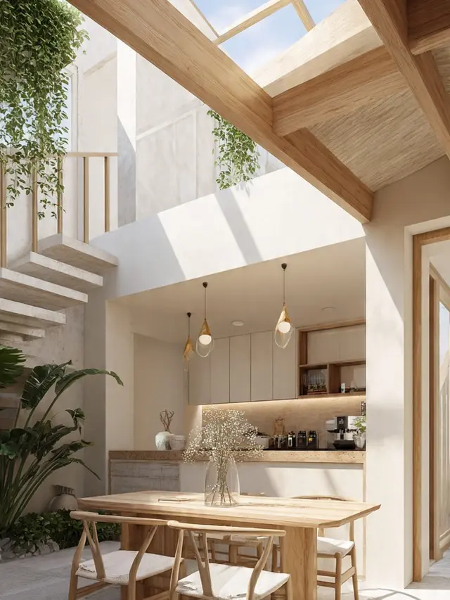 9 Inspirasi Rumah Kecil dengan Skylight agar Tidak Gelap, Solusi Hemat Energi