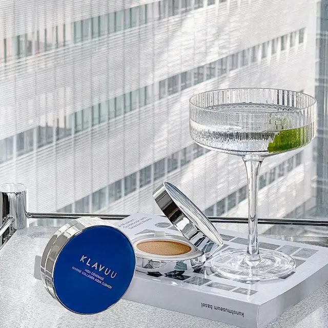 Blue Pearlsation High Coverage Marine Collagen Aqua Cushion