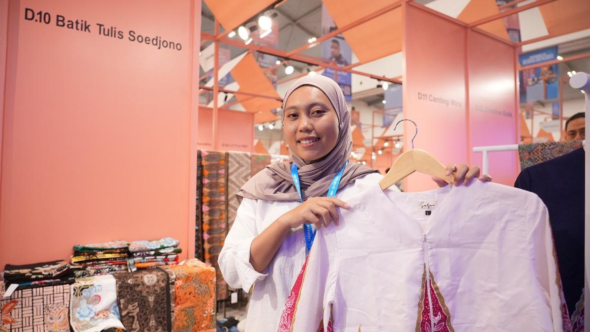 Cerita Batik Tulis Soedjono Asal Lamongan, Sukses Go Global Berkat Pemberdayaan BRI
